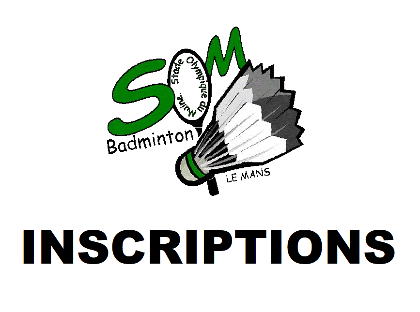 INSCRIPTIONS SOM BADMINTON