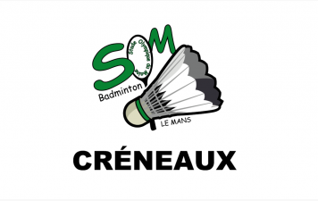 CRÉNEAUX D'ÉTÉ 2026 DU 29/06 AU 30/08
