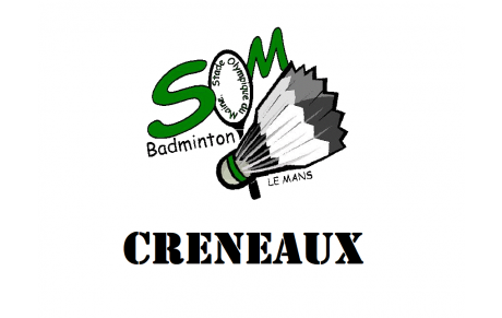 Créneaux fermés lundi 10 juin 2019