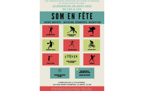 SOM EN FÊTE DIMANCHE 28 AOÛT 2022